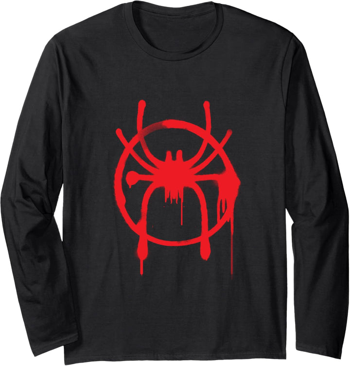 Marvel Spider-Man Into the Spider-Verse Miles Langarmshirt