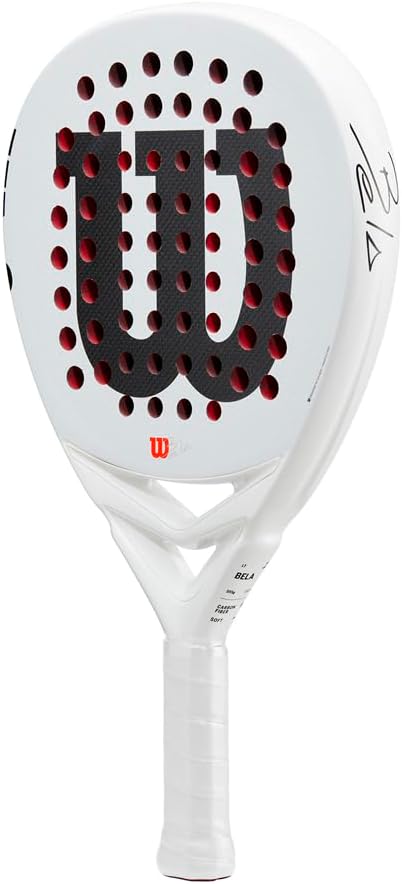 Wilson Padel-Schläger Bela LT V2.5, Carbonfaser/EVA, 355 g, Weiss