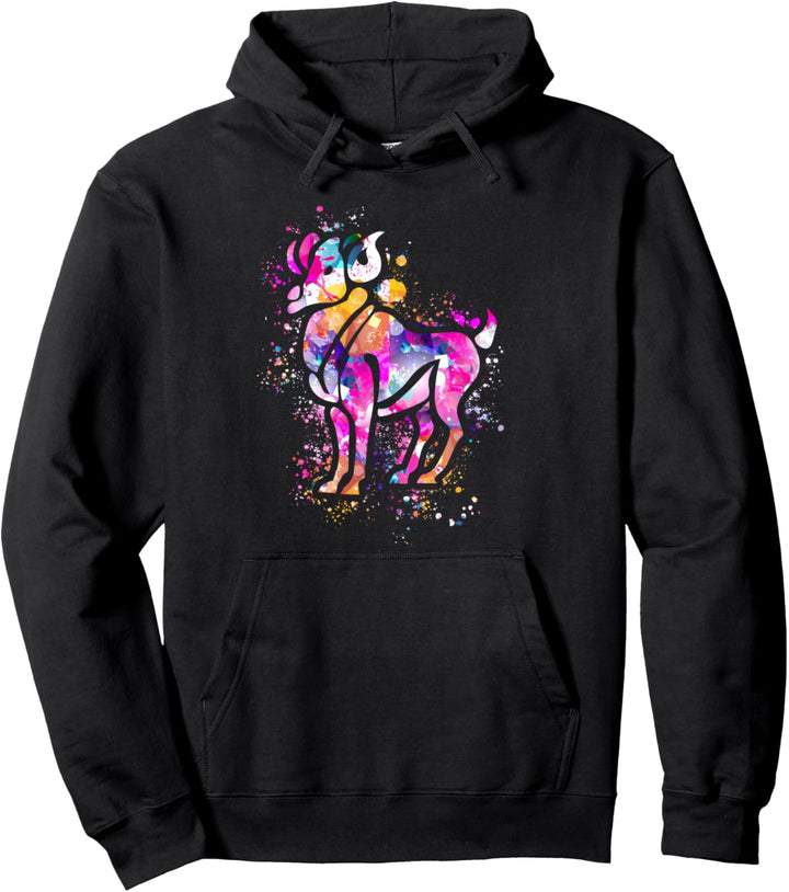 Widder - Aries - Zodiac Sign - Astrology Pullover Hoodie