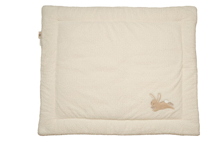 Little Dutch 8857 Laufgittereinlage Krabbeldecke Hase beige - Baby Bunny - Newborn Naturals (80x100