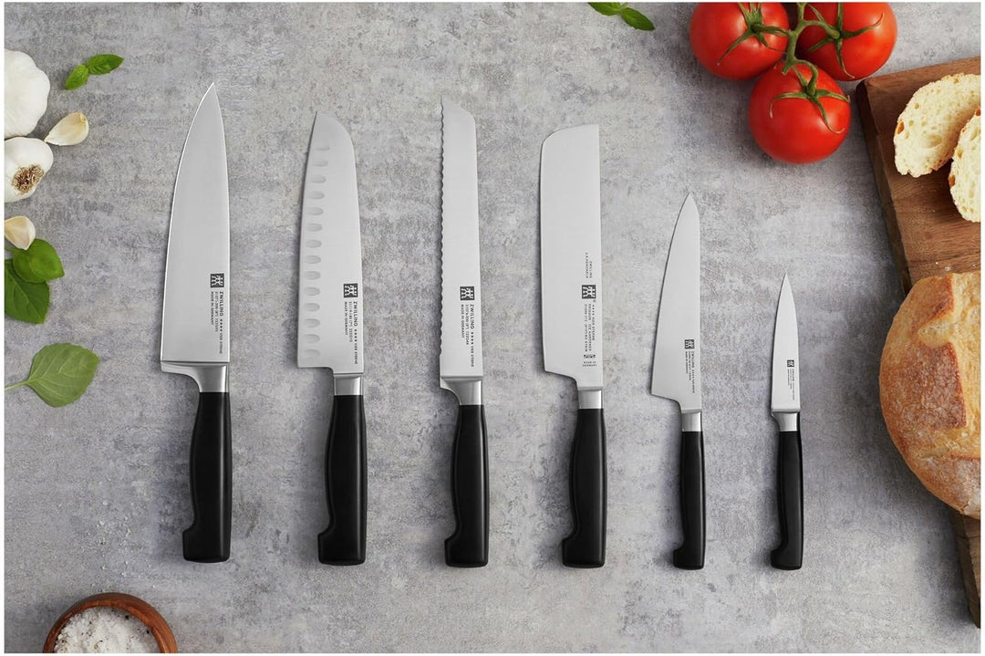 Zwilling Vier Sterne Spick und Garniermesser, ergonomischer Kunststoffgriff, Klingenlänge 10 cm, sch