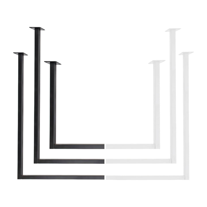 Natural Goods Berlin 1x Kleiderstange RECHTECK, Garderobenhalter U-Form, Wandmontage Bad Flur Küche,