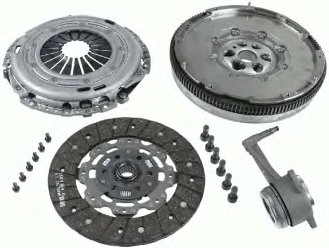 1x Original SACHS Kupplungssatz inkl. SACHS Zwei-Massen-Schwungrad + SACHS CLC Zentralausrücker