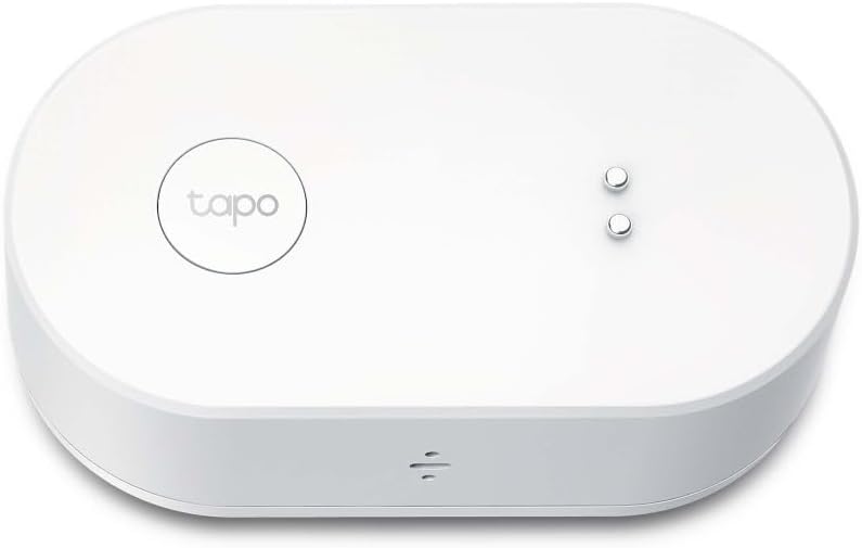 Tapo TP-Link T300 Smarter Wasserleck-Sensor, Hub erforderlich, eingebaute 90Db einstellbare Sirene,