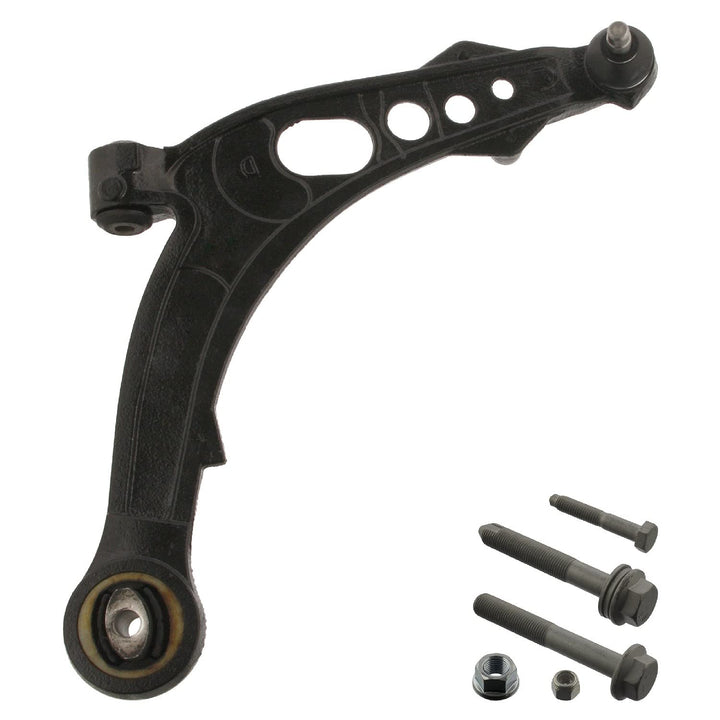 febi bilstein 40671 Querlenker mit Schrauben und Muttern , 1 Stück Vorderachse rechts, Vorderachse r