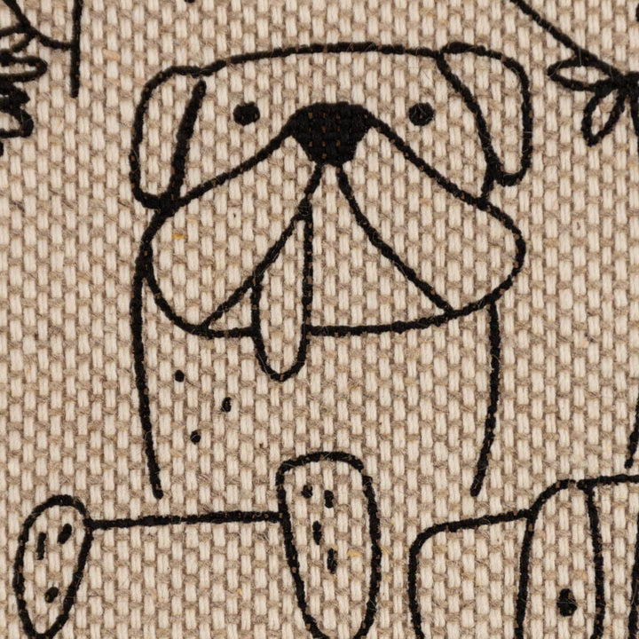 SCHÖNER LEBEN. Zugluftstopper Dog Cartoon Line Hunde div. Grössen, Auswahl:120cm Länge ca. 120x15x15