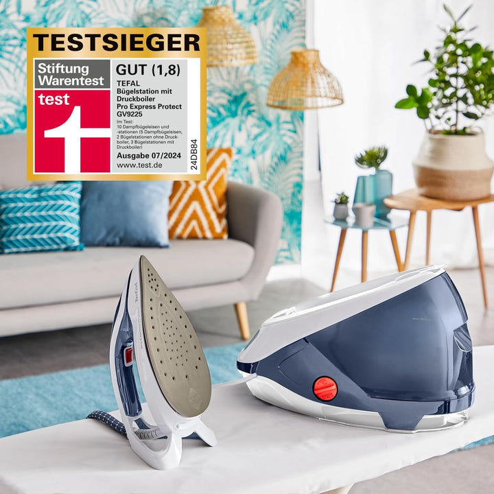 Tefal GV9225 Pro Express Protect Dampfbügelstation | 7,6 Bar Dampfdruck | variable Dampfmenge: 140 g