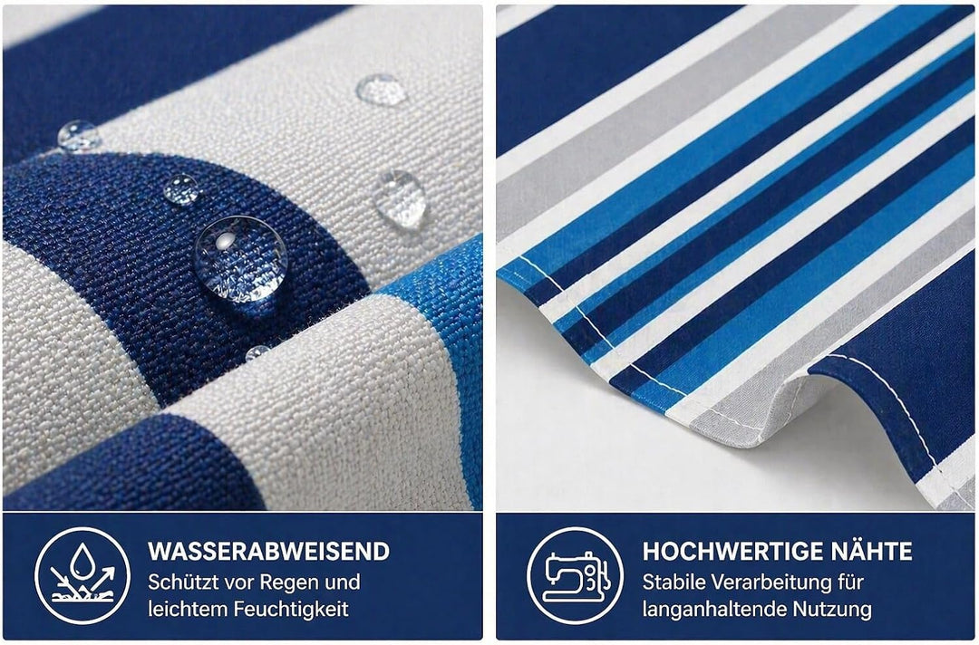 home Trends Markisenstoff 4m Markise mit Volant 5 X 3.5 m Markisenbespannung ersatzstoff 487 x 350 c
