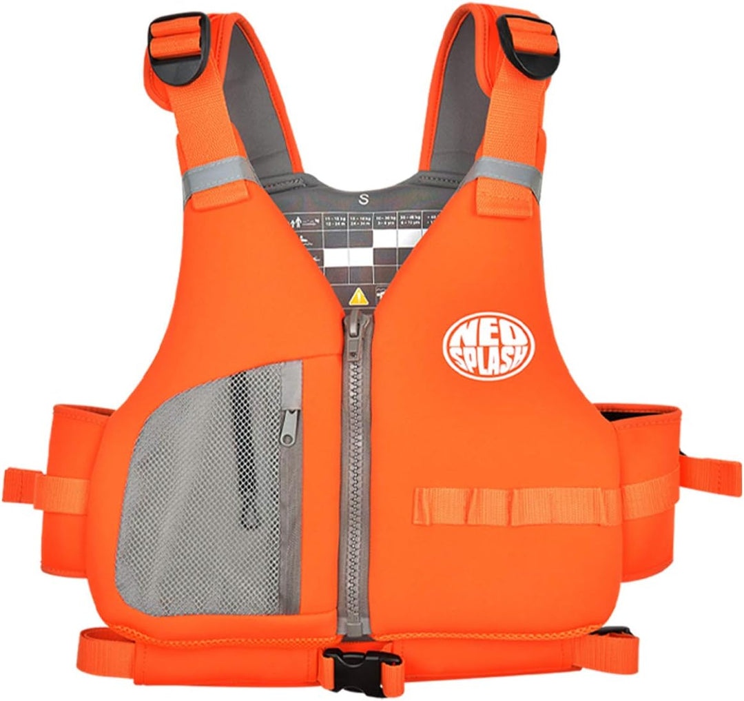 Schwimmlernweste Erwachsene, Schwimmhilfe, Festtoffweste ideal für den Wassersport, Kajak, Bootfahre