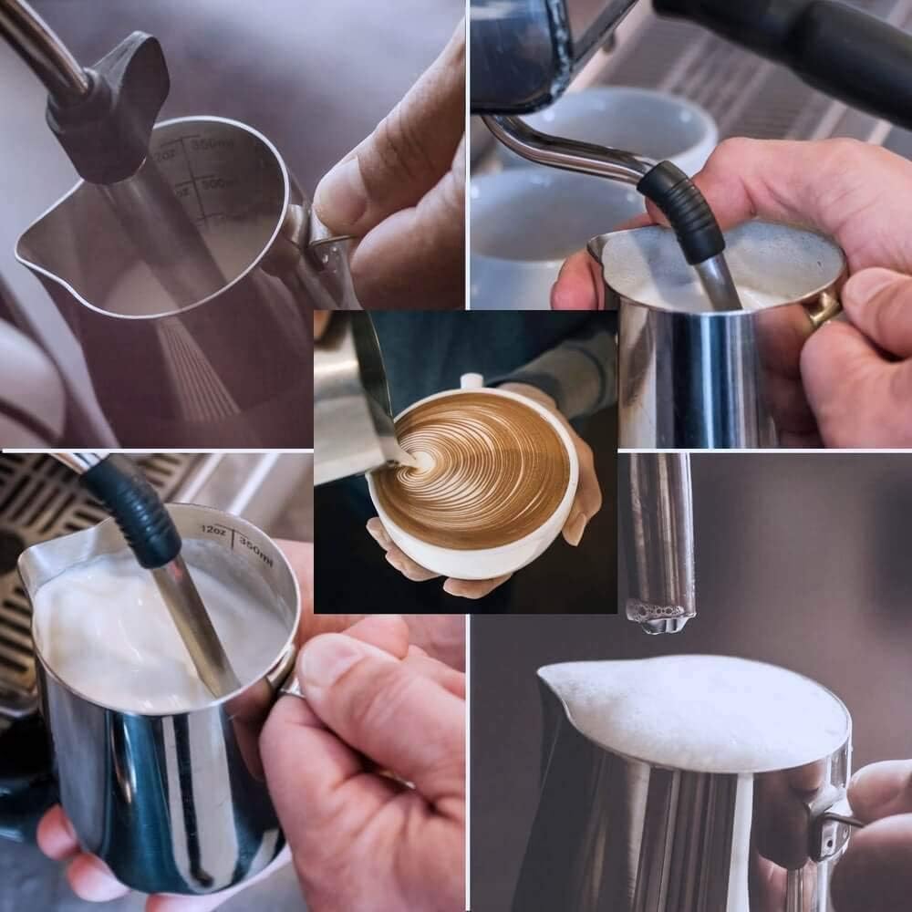 KYONANO Tamper 51 mm, Kaffee Tamper aus Edelstahl 304 & Chacate Pretoholz, Espresso Tamper inkl. Tam