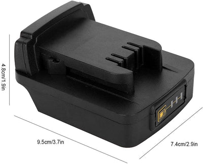 Batterieadapter ABS Elektrobohrzubehör für 18V Lithiumbatterie bis für M18 Lithiumbatterie