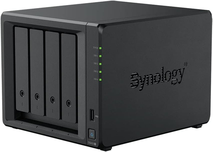 Synology DS423+ 4-Bay Diskstation NAS (Intel Celeron J4125 4-Core 2GB Ram 2xRJ-45 1GbE LAN-Port) 16T