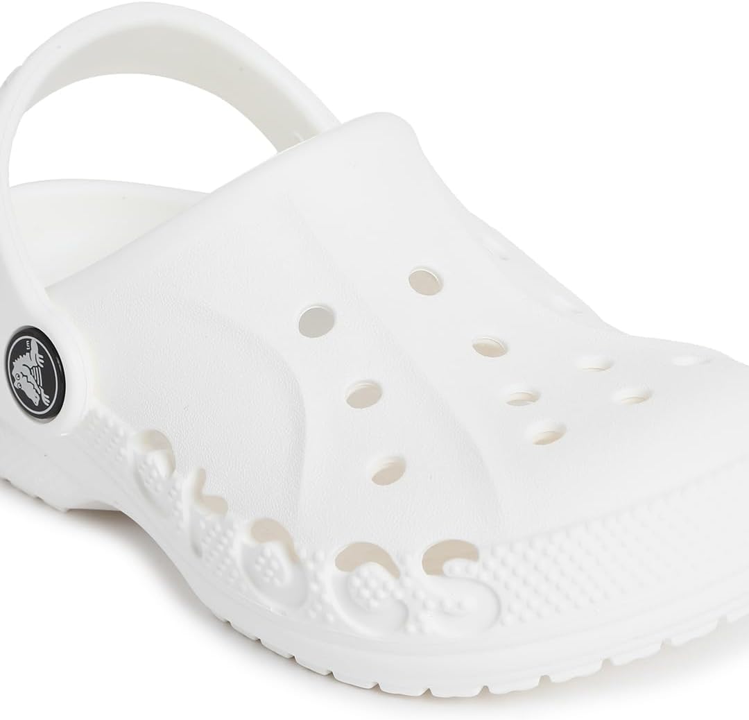 Crocs Unisex Kinder Baya Clog T, 19/20 EU Weiß