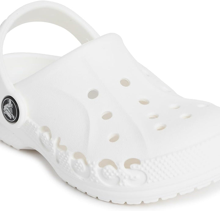 Crocs Unisex Kinder Baya Clog T, 19/20 EU Weiß