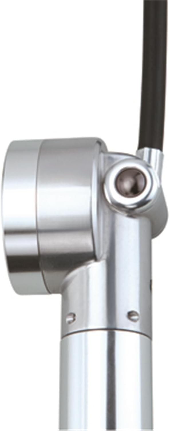 TOPEAK Shock'n Roll - Bikepumpe für Dämpfer und Reifen Silver Einheitsgrösse, Silver Einheitsgrösse
