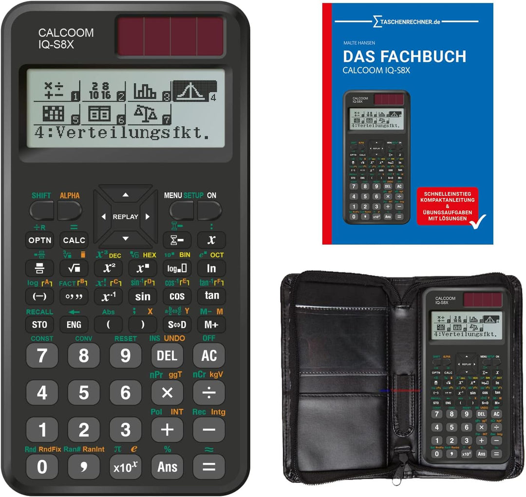 IQ-S8X + 5 Jahre Garantie + Schutztasche + Fachbuch