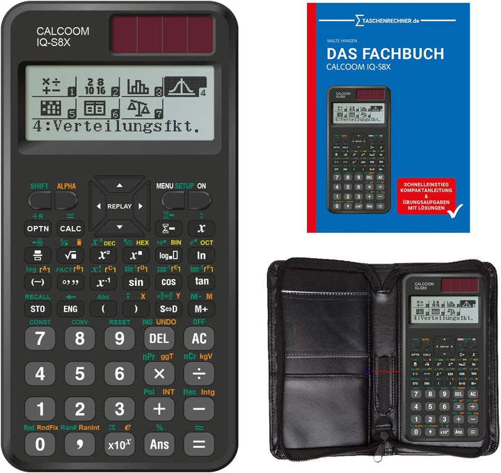 IQ-S8X + 5 Jahre Garantie + Schutztasche + Fachbuch