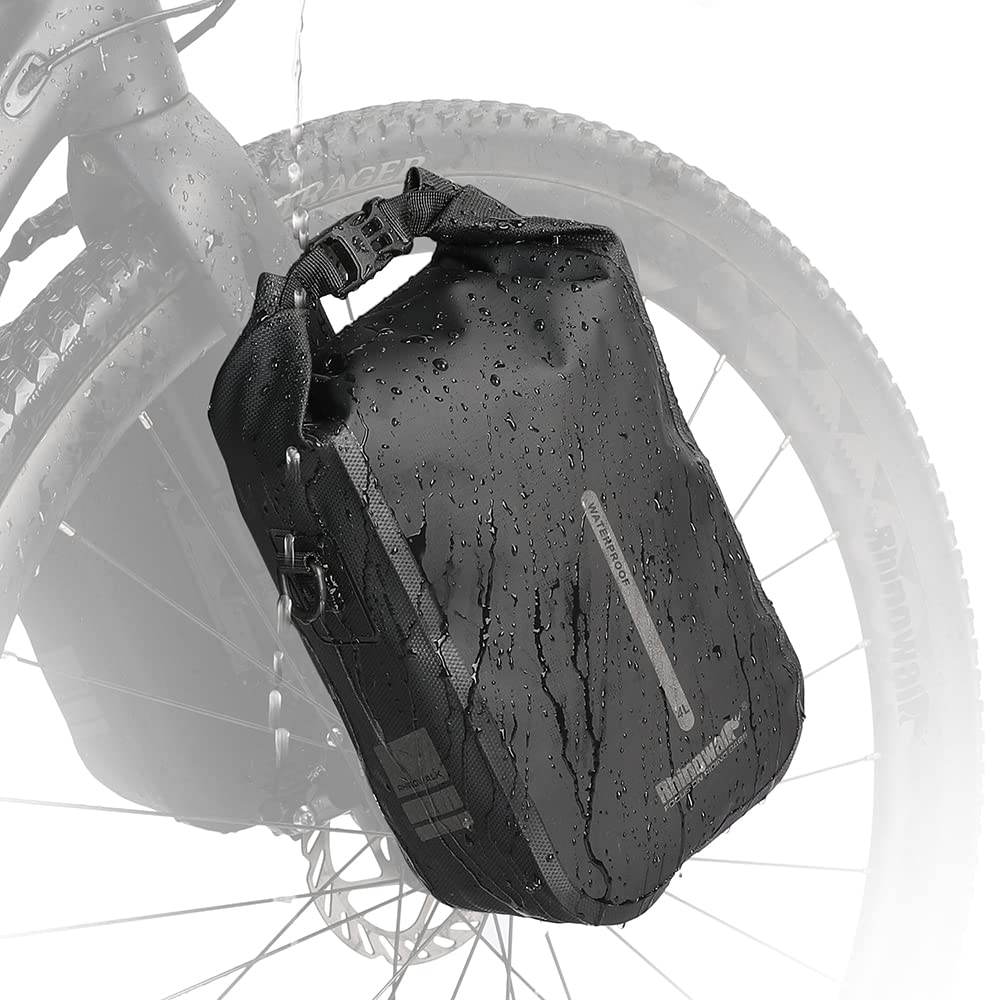 Rhinowalk Fahrradtasche, Gepäckträgertasche, wasserdicht, Fahrradtasche für Gepäckträger, Satteltasc