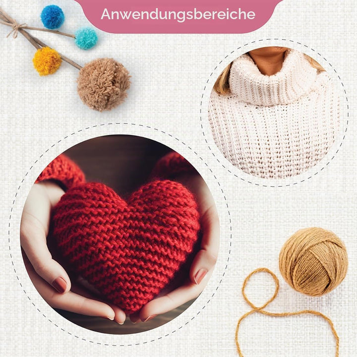KnitPro Deluxe-Geschenkset – Zing austauschbare Rundstricknadeln (3,50–8,00 mm) mit Zubehör