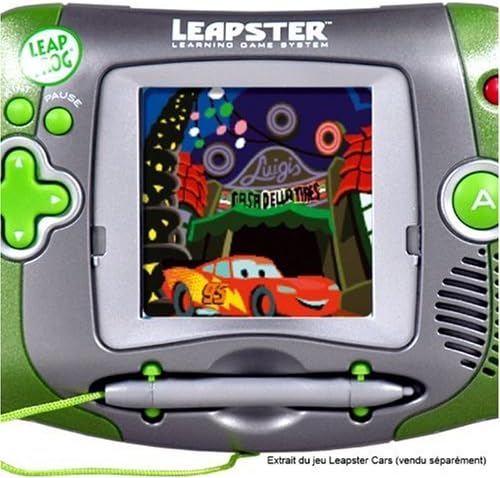 LeapFrog Spielekonsole Leapster Grün + Adibou Spiel