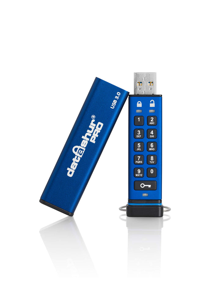 iStorage datAshur PRO 32 GB - Verschlüsselter USB-Speicherstick - Zertifiziert nach FIPS 140-2 Level