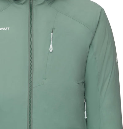 Mammut Damen Rime in Flex Hooded Jacket Women Isolationsjacke mit Kapuze XS jade, XS jade