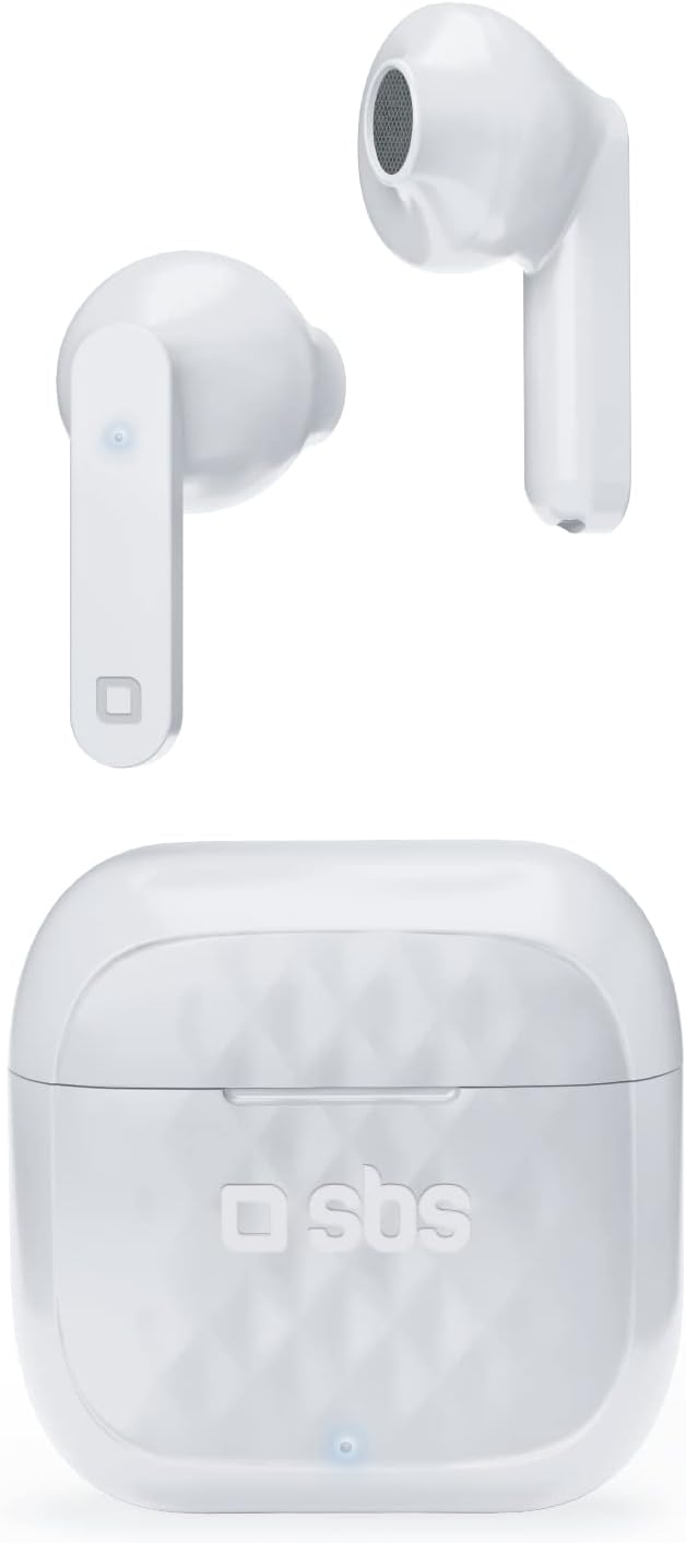 SBS TWS Air Free Wireless Kopfhörer mit Multifunktions-Touch-Steuerung, Ladestation, ideal für Musik