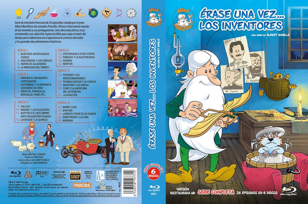 Erase una vez - Los Inventores (Serie Completa) BR