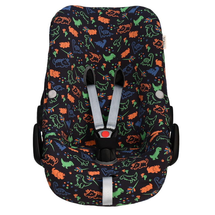 JYOKO KIDS Bezug für Autositz kompatibel mit Pebble Maxi Cosi Pebble Pro I-Size, aus Baumwolle (Happ