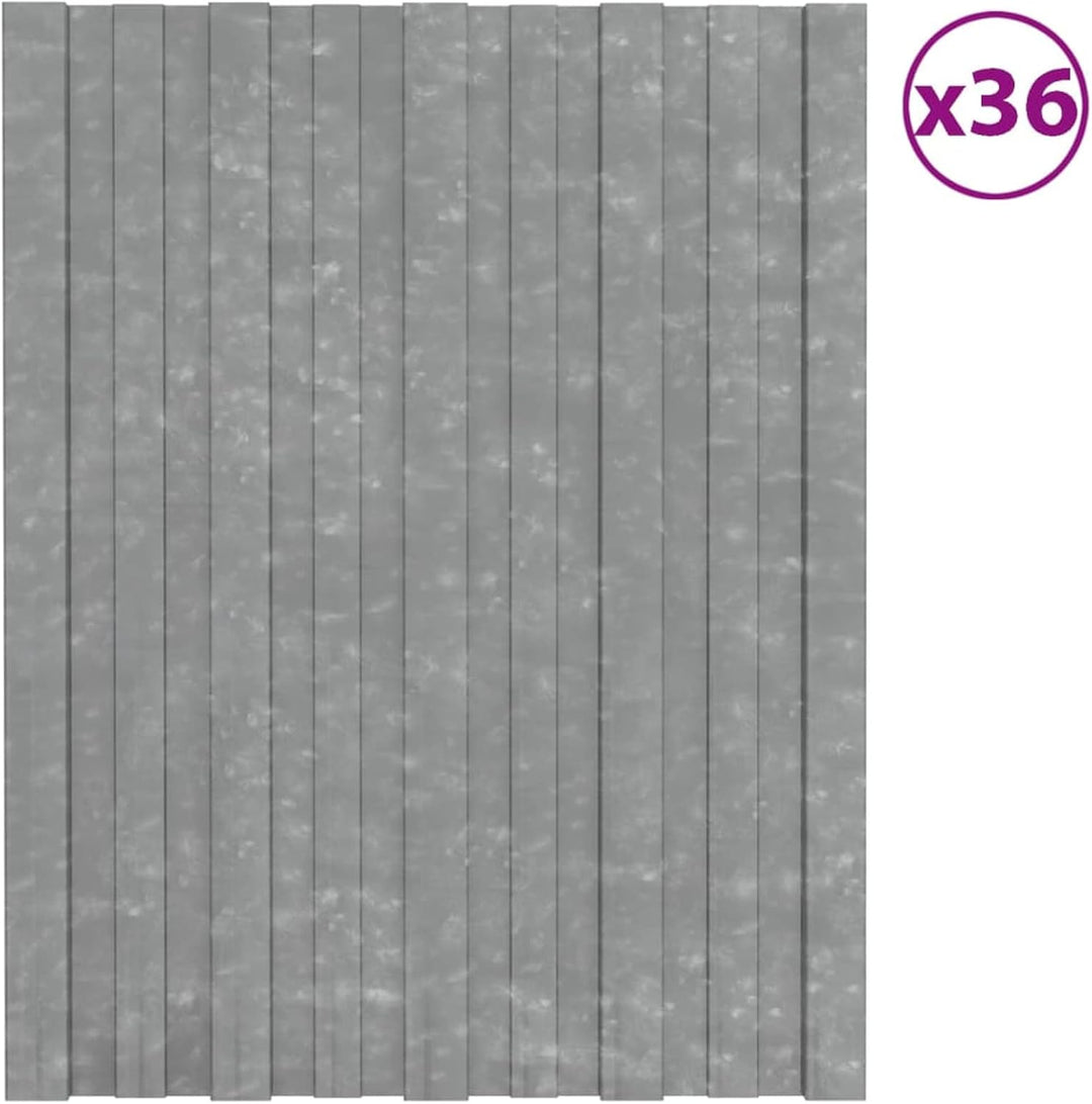 Homgoday Dachpaneele 36 STK. Trapezblech Dachpfannen Profilblech Dachblech Trapezbleche Dachplatten