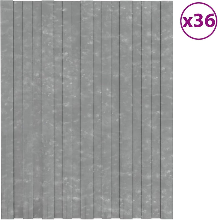 Homgoday Dachpaneele 36 STK. Trapezblech Dachpfannen Profilblech Dachblech Trapezbleche Dachplatten