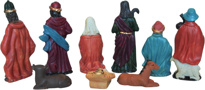BEST&FREE Weihnachtskrippe Komplettset Mit Krippenfiguren Set 15Cm. Krippenzubehör Weihnachtskrippe