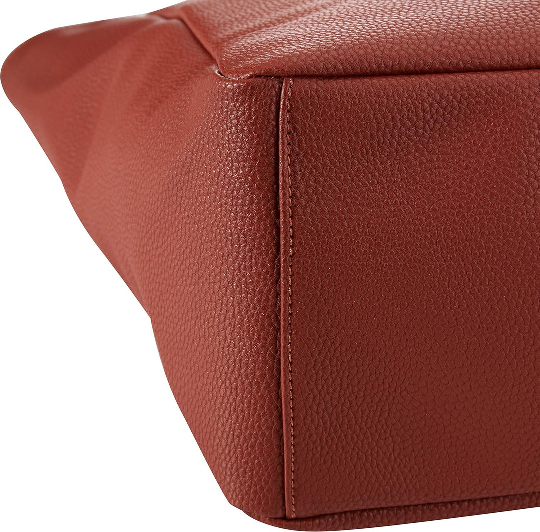 DENIM TOM TAILOR bags Arona Damen Shopper Umhängetasche 41,00 x 14 x 35 Cognac, 41,00 x 14 x 35 Cogn