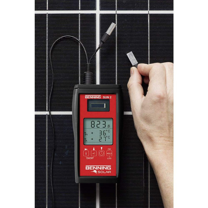 Benning SUN 2 Gerät zur Messung von Temperatur und Strahlung,