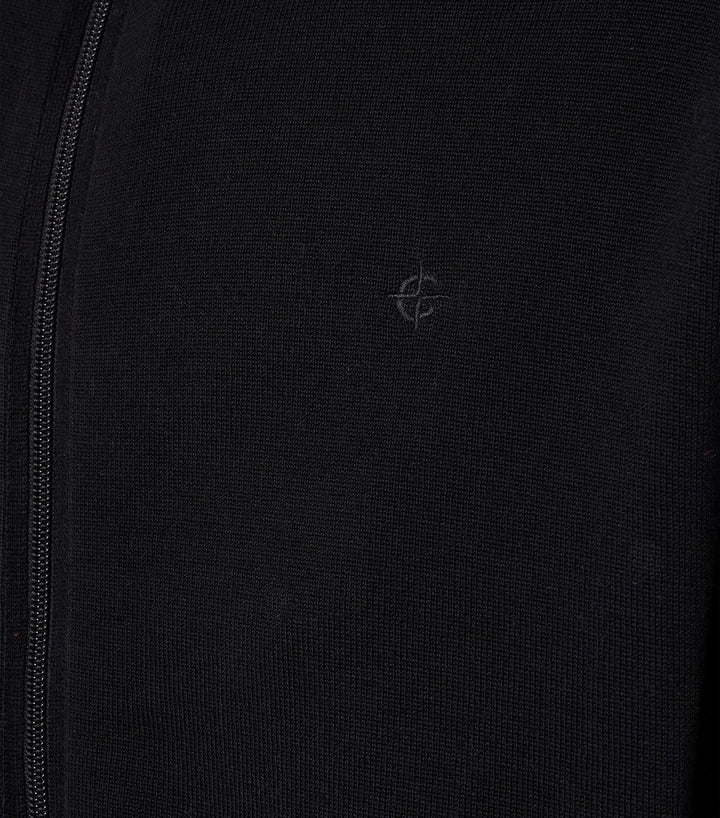 CASAMODA Strickjacke Uni M Schwarz, M Schwarz