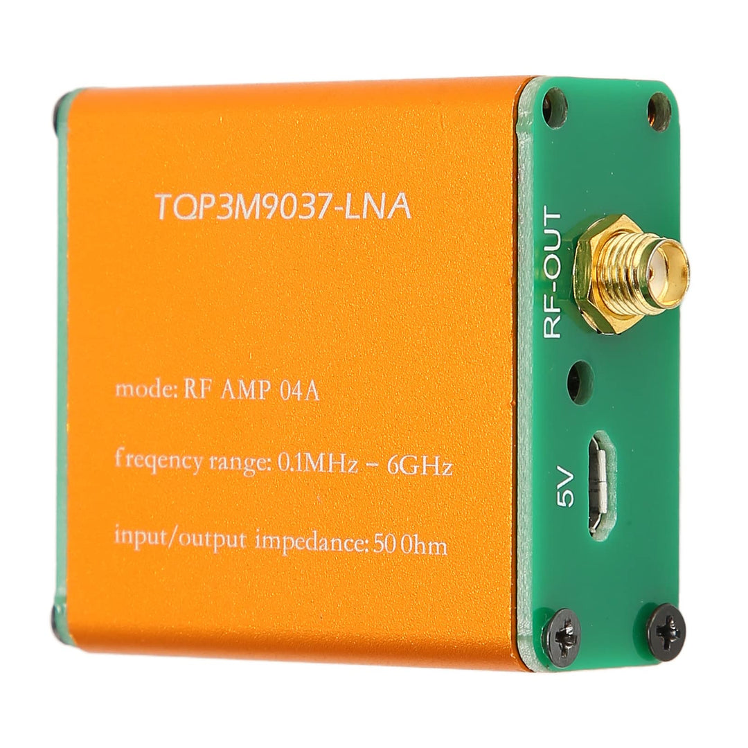 Rauscharmer 0,1 MHz 6 GHz Verstärker, 20 dB LNA Verstärker mit Hoher Verstärkung für Kurzwelle, UKW