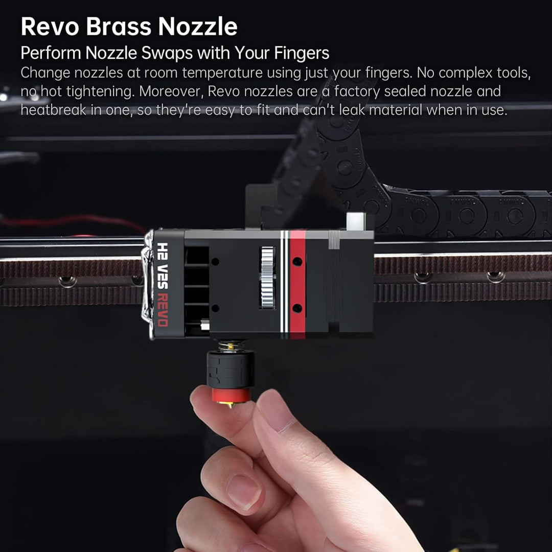BIQU H2 V2S Revo Dual Gear Feeder Extruder Direct Drive Metal Extruder Upgrade Kit with 4 Mounting H