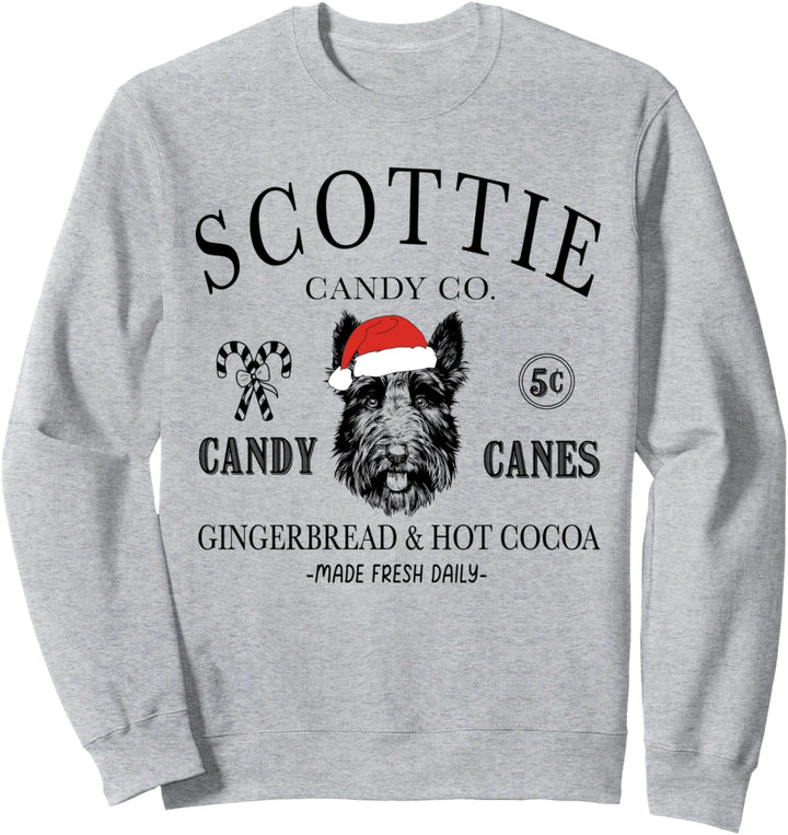 Lustiger Weihnachtsmann Scottish Terrier Mama Weihnachten Vintage Urlaub Sweatshirt