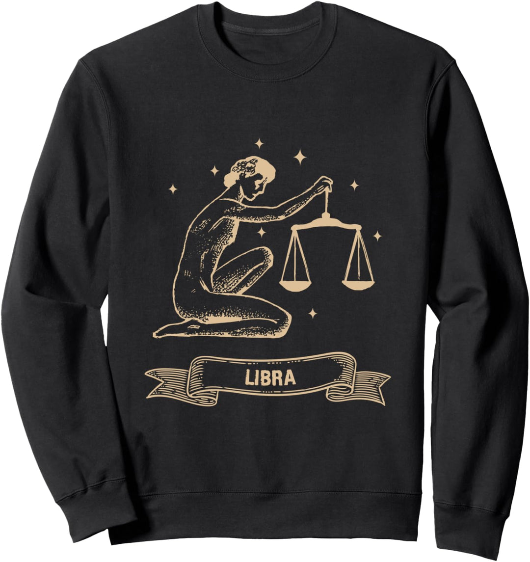 Waage Sternzeichen-Geschenk Männer Frauen Kinder Sweatshirt