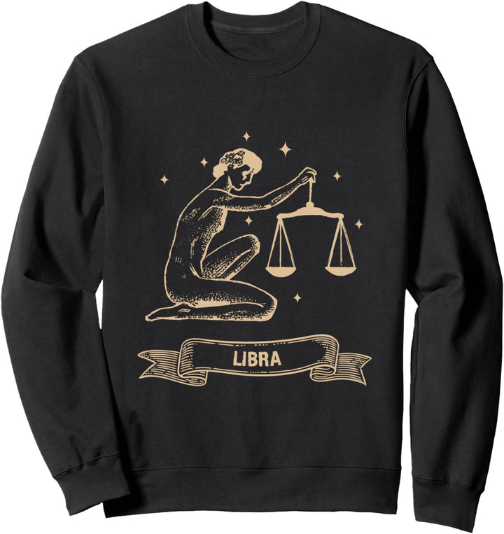 Waage Sternzeichen-Geschenk Männer Frauen Kinder Sweatshirt