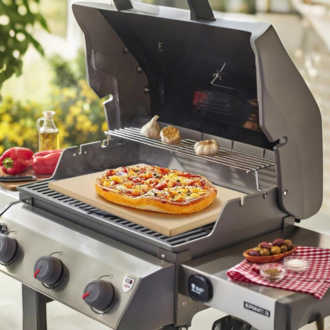 Pizzaofen Stein, Backblech Für Küche, Hitzebeständiger Pizza Stein Für Innen, Aussen, Kochen, Backen