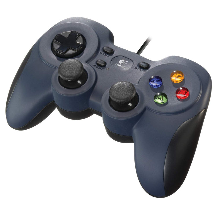 Logitech F310 kabelgebundenes Gamepad, Controller mit Konsolenartigem Layout, 4 Tasten D-Pad, XInput