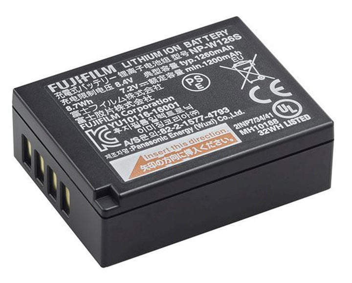 Fujifilm NP-W126S Akku schwarz Single, Single