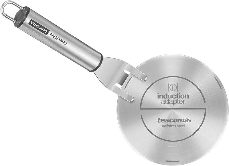 Tescoma GrandCHEF Induktions-Adapter, Edelstahl (12cm) 12 cm, 12 cm