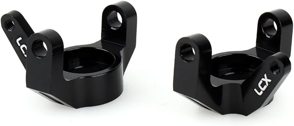 LCX Racing 1/10 RC Crawler Auto CNC gefrästes Aluminium Lenkknöchel-Set AR60 OCP Achse für axiale Wr