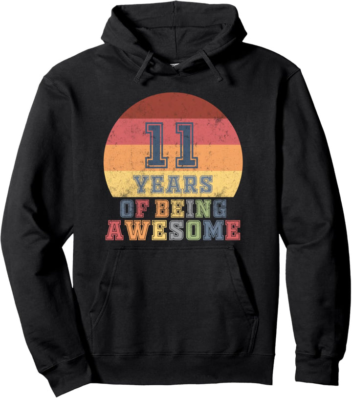 T-Shirt zum 11. Geburtstag Mädchen Mädchen Tochter Geschenk Pullover Hoodie