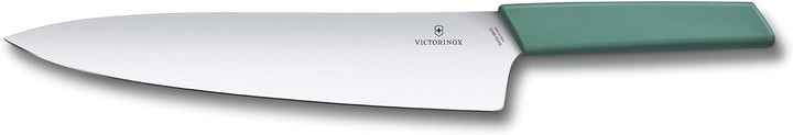 Victorinox Swiss Modern Tranchiermesser für Fleisch, Gerader Schliff, 25 cm lange Klinge aus Edelsta