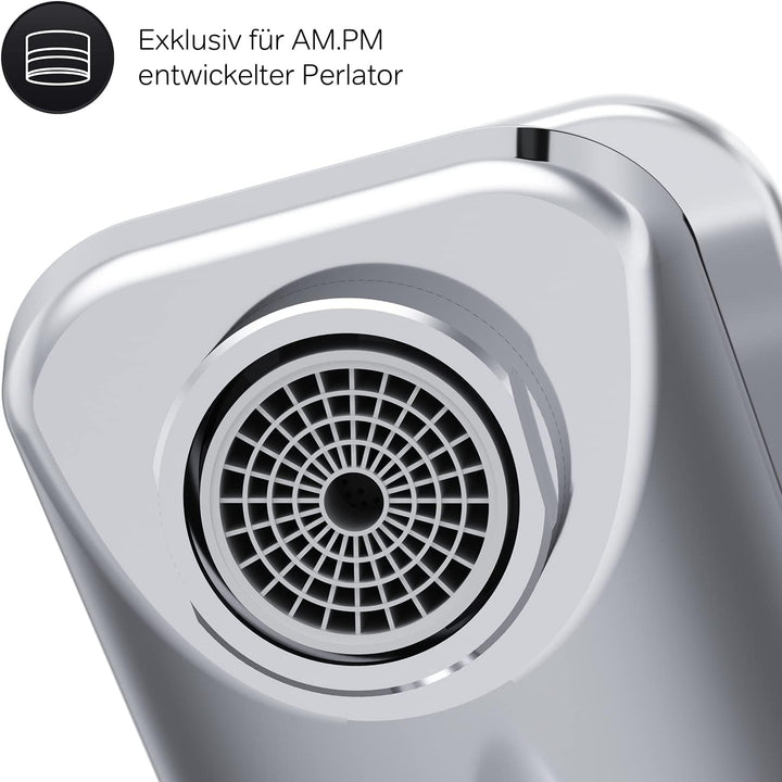 AM.PM X-Joy Waschtischarmatur mit Einhebelmischer | SoftMotion Keramikkartusche, Neoperl Aerator | k