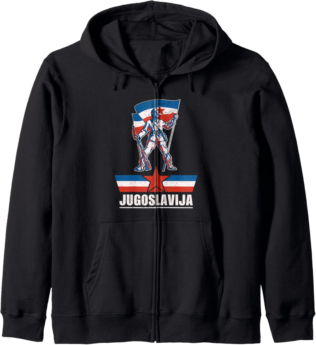 Jugoslavija Jugo Jebiga Tito Balkan SFRJ Jugoslawien Kapuzenjacke