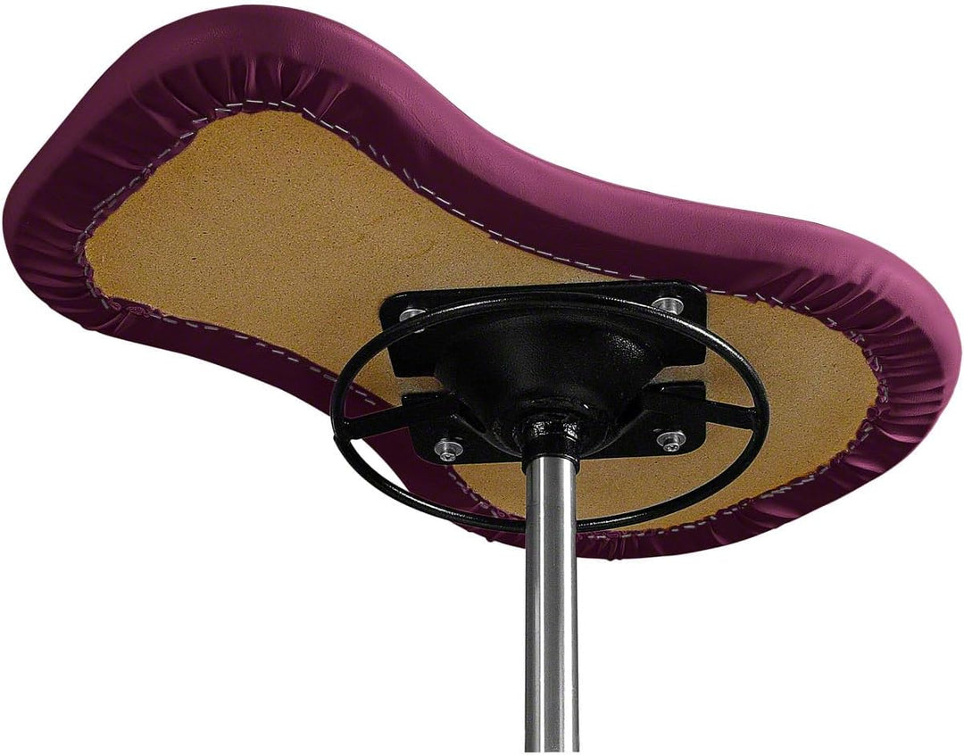 Sport-Tec Therapiehocker Exklusiv mit Polster und Rollen, Praxishocker, Rollhocker Orchidee, Orchide